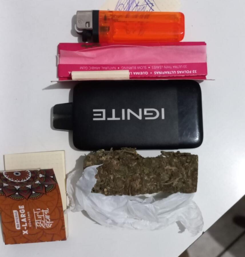 PM apreende maconha com adolescente em São José do Cedro