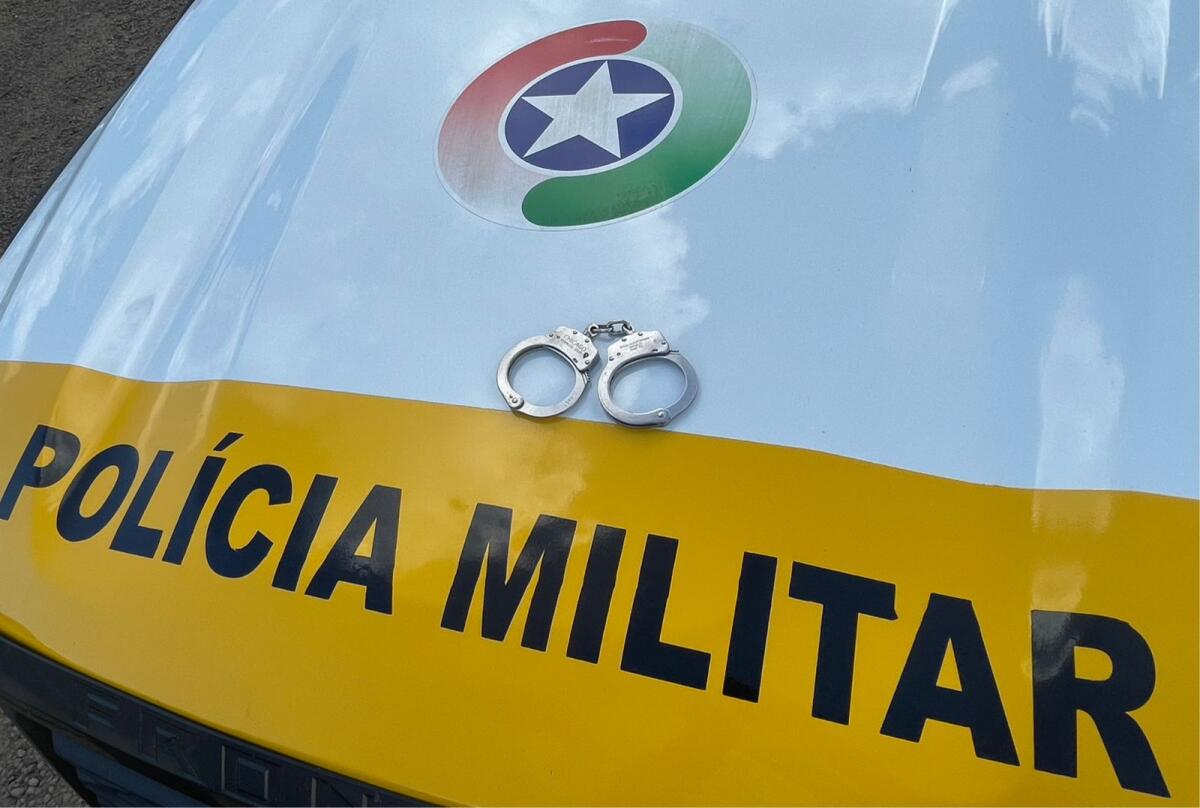 Estrangeiro com mandado de prisão é detido pela PMR em São Lourenço do Oeste