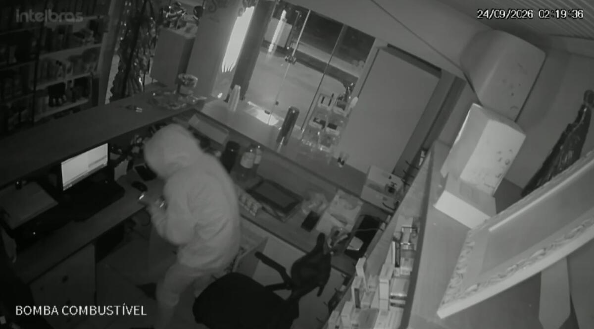 Criminoso filma próprio furto em posto de combustíveis de Barra do Guarita