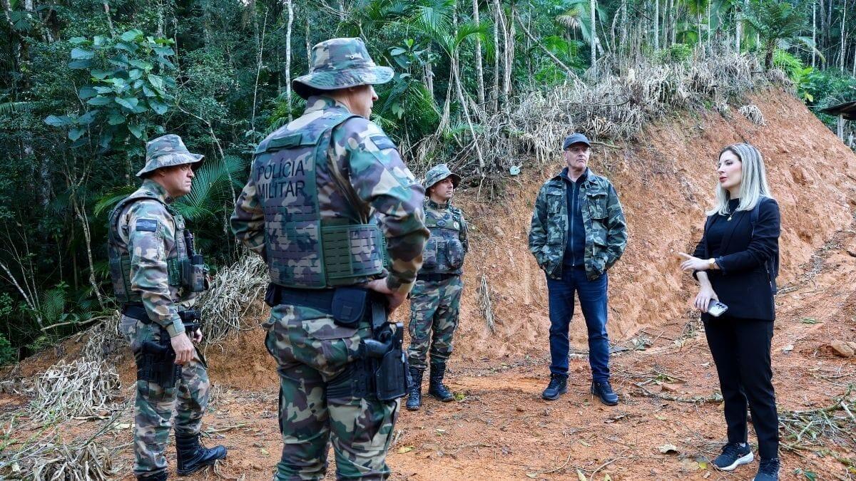 Operação identifica 381 hectares de desmatamento ilegal em SC