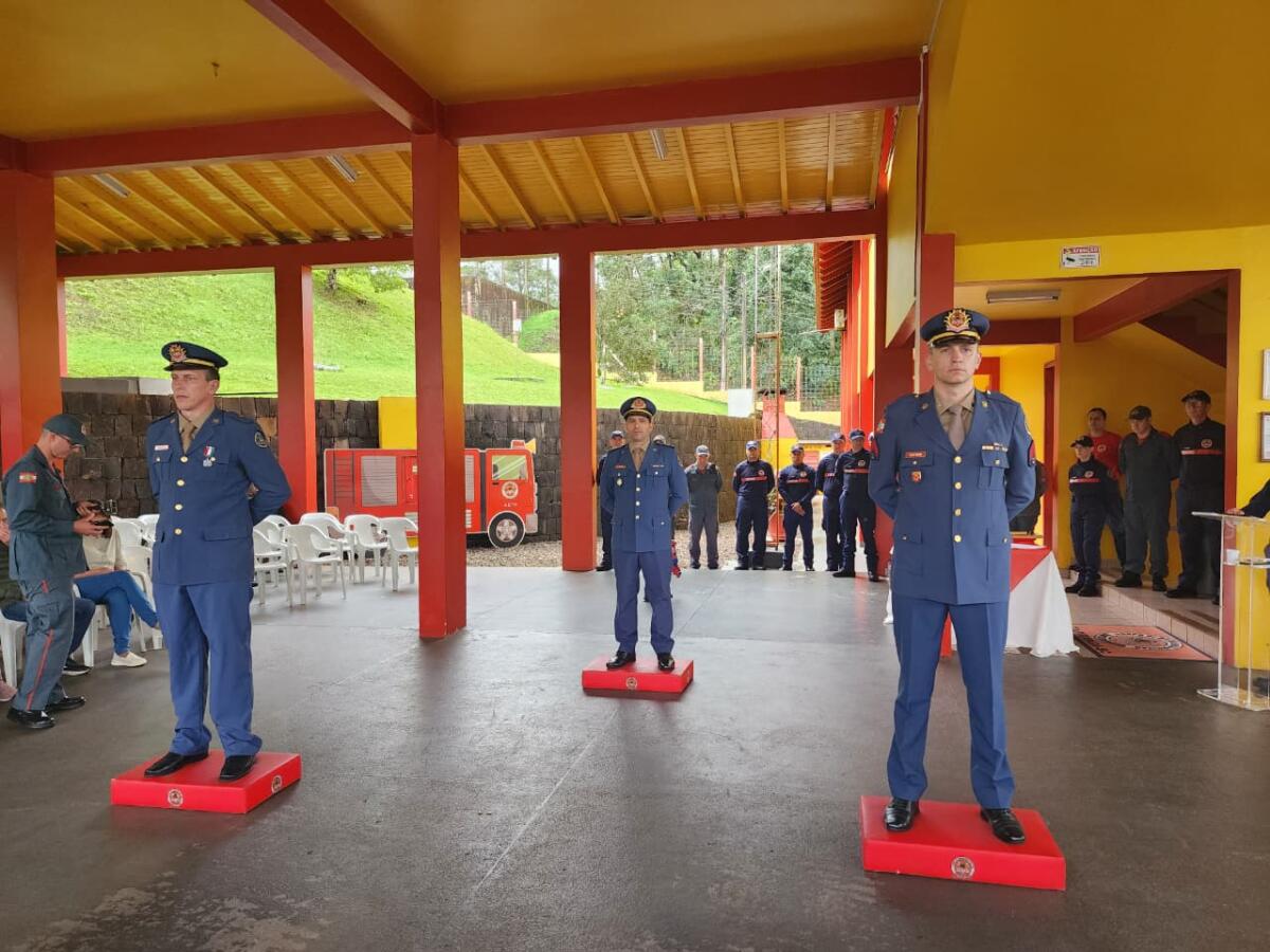 Corpo de Bombeiros realiza passagem de comando em Itapiranga