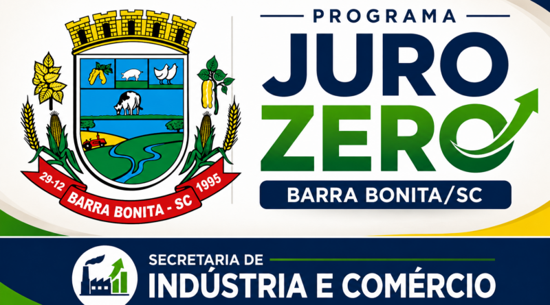 Barra Bonita abre inscrições para o programa Juro Zero