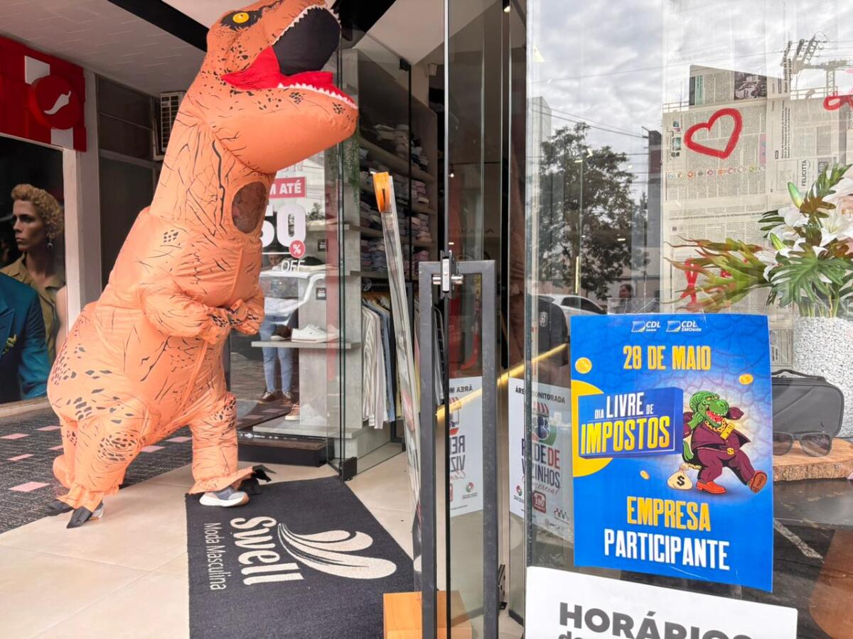 Dia Livre de Impostos mobiliza empresas em São Miguel do Oeste