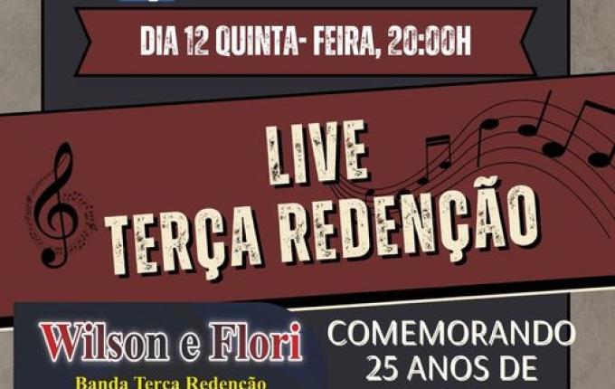 Banda Terça Redenção comemora 25 anos de história com live nesta quinta