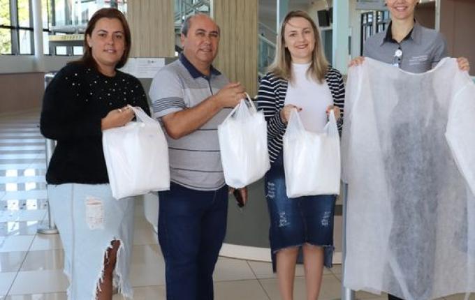 Hospital Regional de São Miguel do Oeste recebe doações para auxílio no combate ao Coronavírus