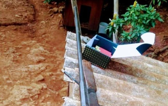 PM prende homem por posse ilegal de arma de fogo em Romelândia