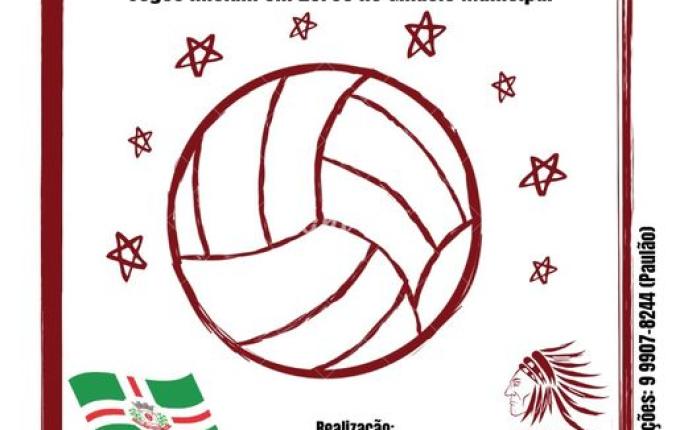 Campeonato municipal misto de Vôlei adulto inicia neste mês em SMOeste