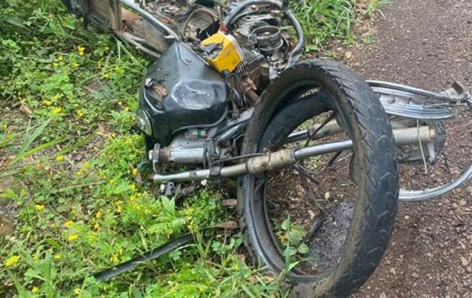 VÍDEO: Motociclista morre em acidente na SC 163, em Itapiranga