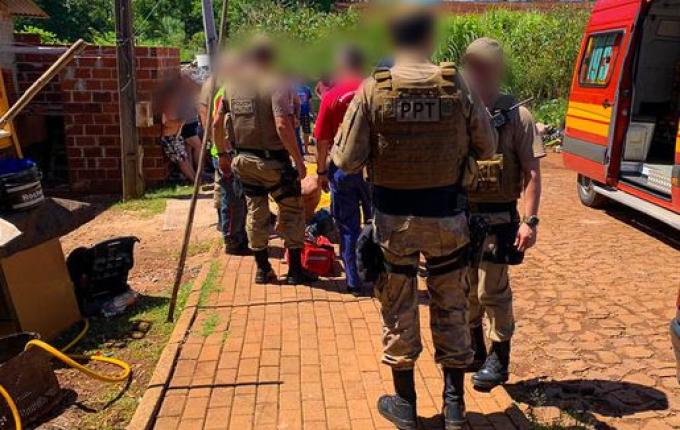 Com apoio da população, PM prende autor de furto e recupera objeto em SMOeste