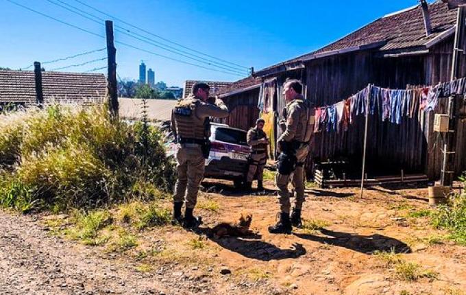 Homem é preso após agredir companheira em São Miguel do Oeste