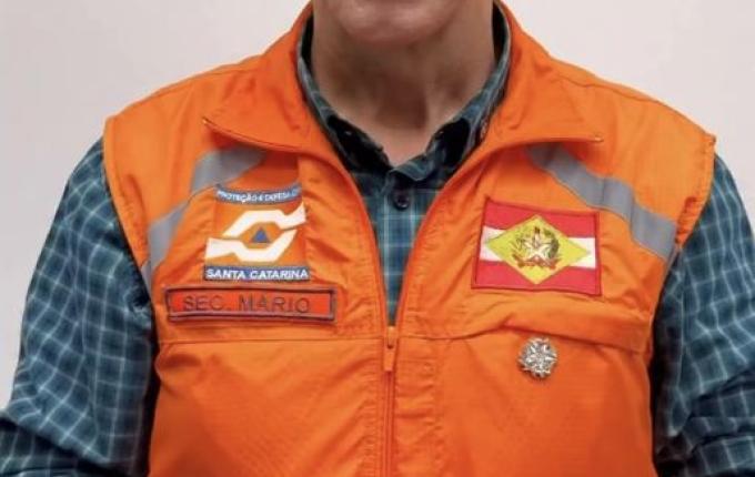 Secretário de Estado da Defesa Civil fala sobre temporal que atinge SC