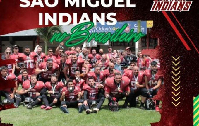 São Miguel Indians recebe Canoas pelo Brasileiro de Futebol Americano