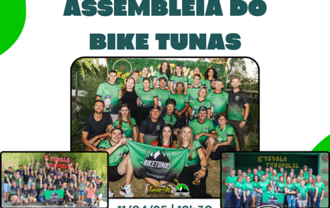 Bike Tunas promoverá assembleia para formalização do grupo