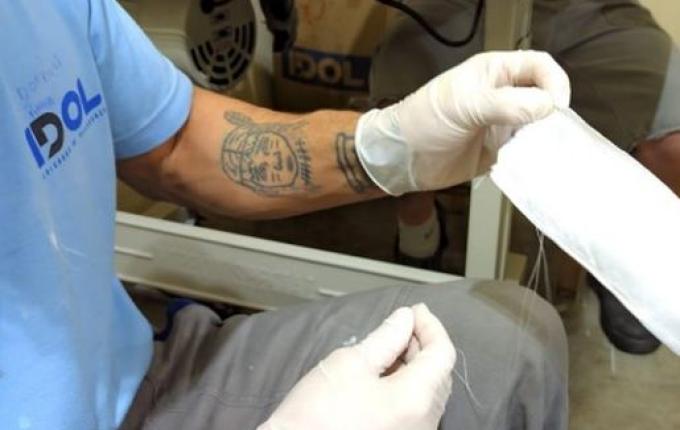 Detentos do Presídio de Joaçaba produzem máscaras para combate ao coronavírus