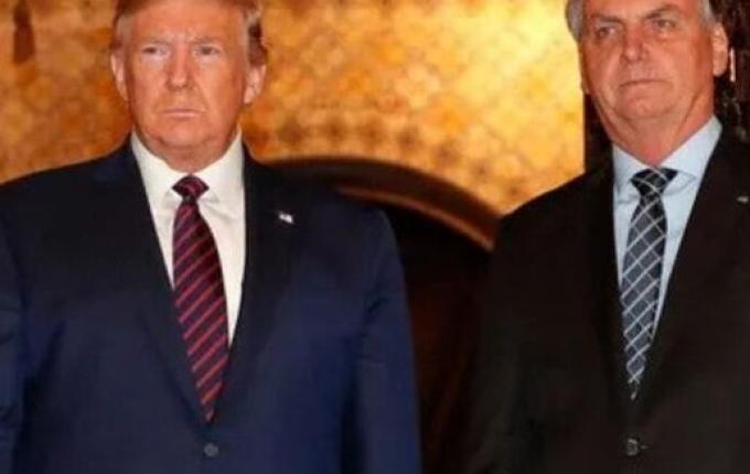 Presidente dos EUA pode visitar Bolsonaro em Brasília, afirmam apoiadores