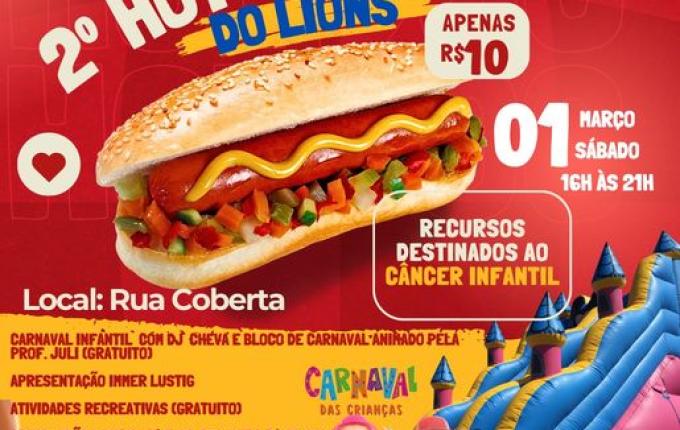 2ª edição do Hot Dog do Bem será no mês de março em Iporã do Oeste