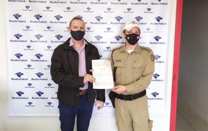 Polícia Militar Rodoviária recebe equipamentos doados pela Receita Federal