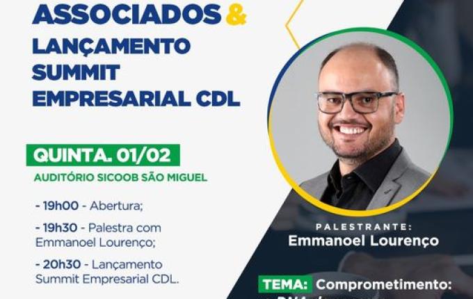 CDL vai promover Café com Associados para lançamento do Summit 2024