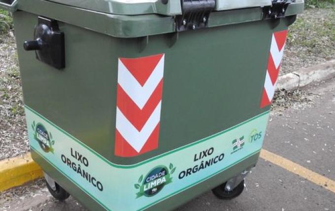Município inicia colocação de contêineres para lixo orgânico