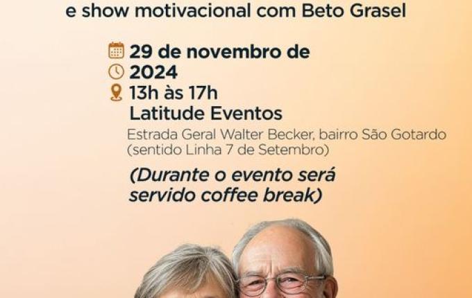 Mais de 1.000 idosos são esperados para o II Fórum da Pessoa Idosa em SMO