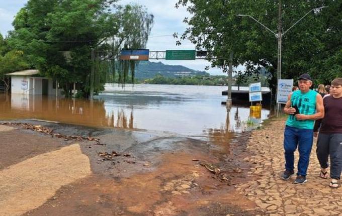 JBS Aves suspende abate neste domingo devido cheia do Rio Uruguai