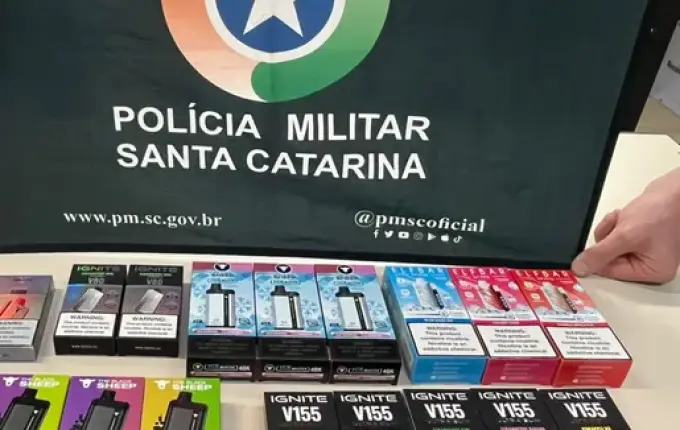 Contrabando é flagrado pela PM na BR-163 em Dionísio Cerqueira