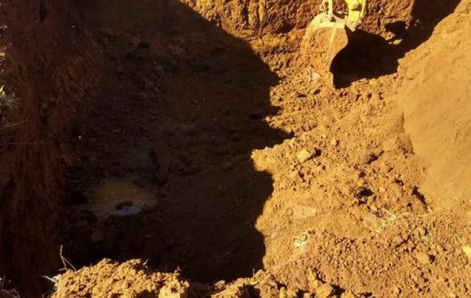 Inicia obra da estação de tratamento de água na Linha Brasil em Palma Sola