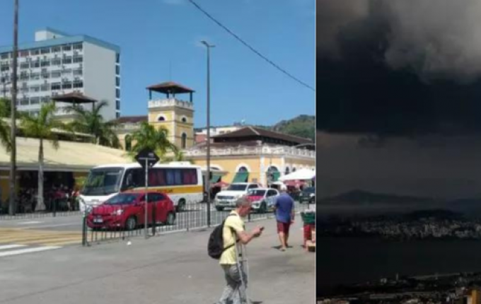 Papai Noel com capa de chuva: calor de 32°C e temporais são esperados para o Natal em SC