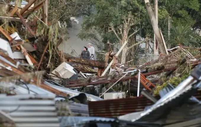 Número de mortes após ciclone no Rio Grande do Sul chega a 41
