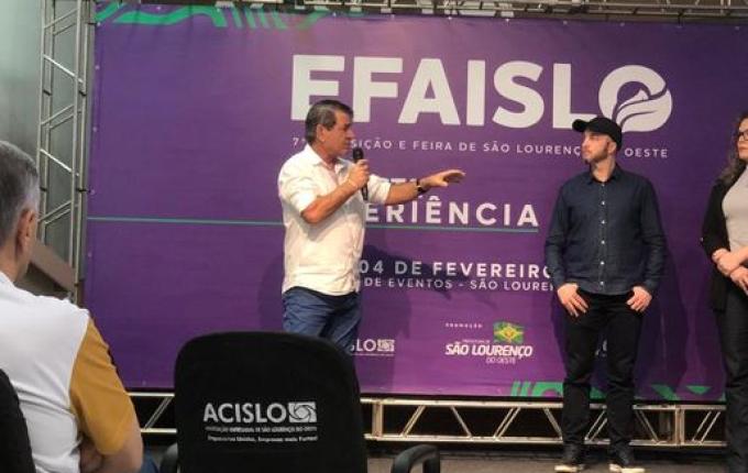 Lançada 7ª Efaislo: Feira e Exposição de São Lourenço do Oeste