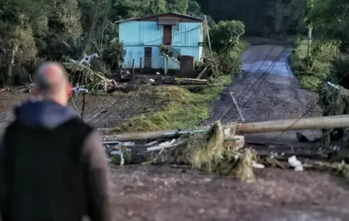 Número de mortos sobe para 46 no Rio Grande do Sul após ciclone