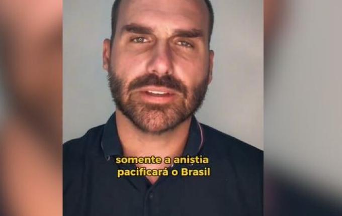 Eduardo Bolsonaro critica PL da dosimetria: “Somente a anistia vai pacificar o Brasil”