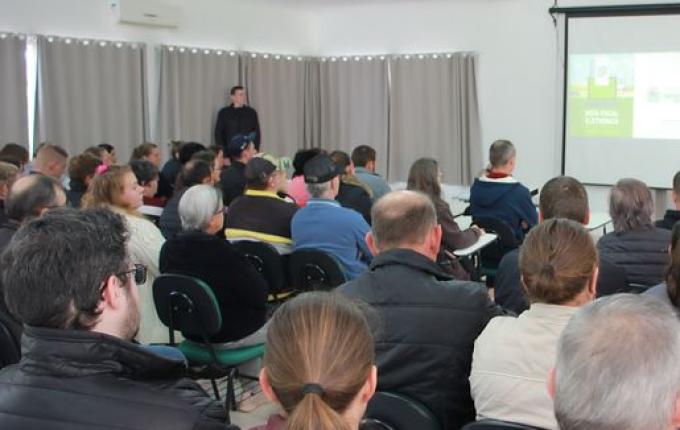 São João do Oeste inicia capacitação sobre Nota Eletrônica