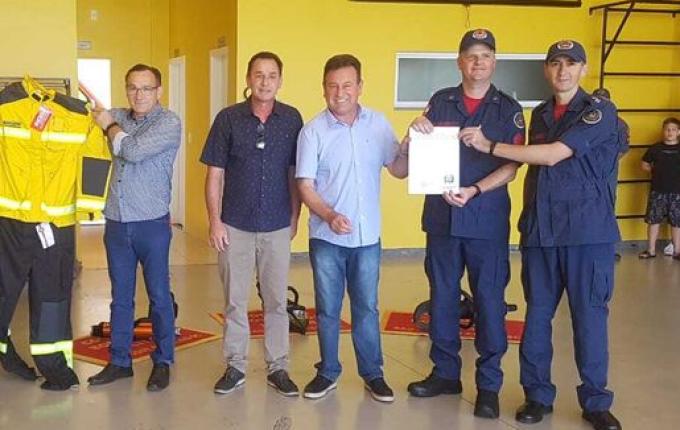 Sede dos Bombeiros recebe R$ 200 mil em novos equipamentos