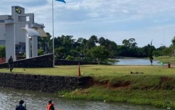 Jacaré no lago da tríplice fronteira mobiliza autoridades no Brasil e na Argentina