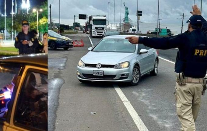 Velocidade excessiva lidera “flagras” da PRF em rodovias federais de SC durante o Carnaval