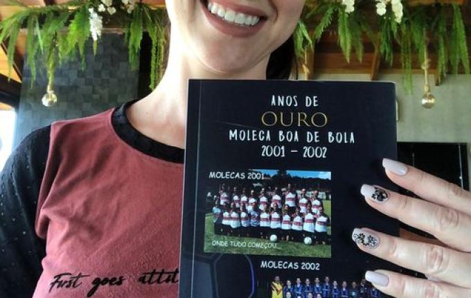Livro "Anos de Ouro - Moleca Boa de Bola" será lançado em Tunápolis