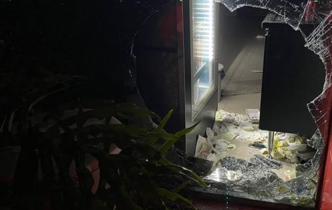 VÍDEO: Supermercado é alvo de criminoso em São Miguel do Oeste