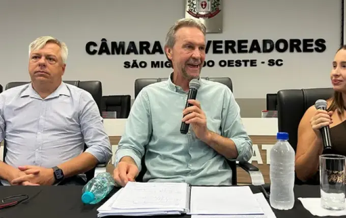 Uczai diz que R$20 milhões estão garantidos e obras na Willy Barth devem iniciar nos próximos meses