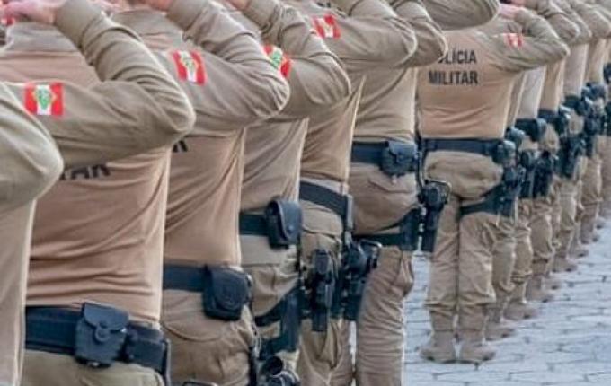 Salário inicial da Polícia Militar de SC será de R$ 7.290 após reajuste