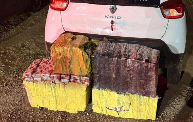 Fuga na SC-161 termina com três presos e apreensão de 149 kg de maconha