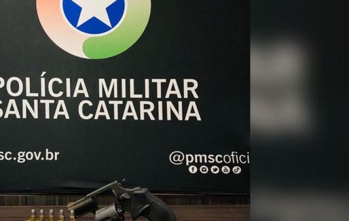 Homem é preso em flagrante por disparo de arma de fogo e ameaça em Maravilha