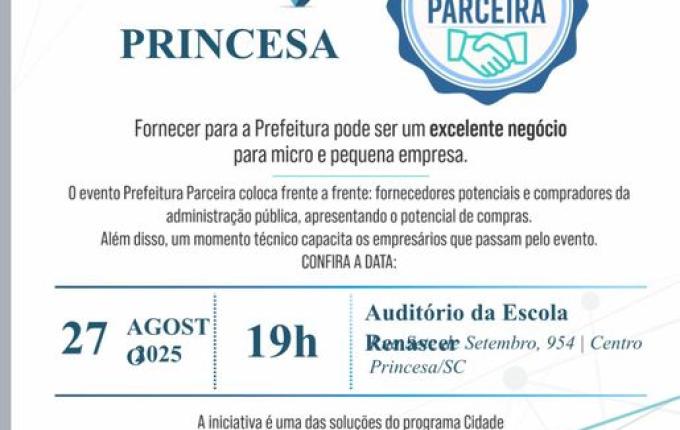 Prefeitura de Princesa realiza evento para empreendedores