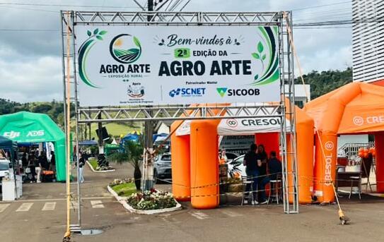 Feira AgroArte reúne mais de 70 expositores e movimenta Santa Terezinha do Progresso