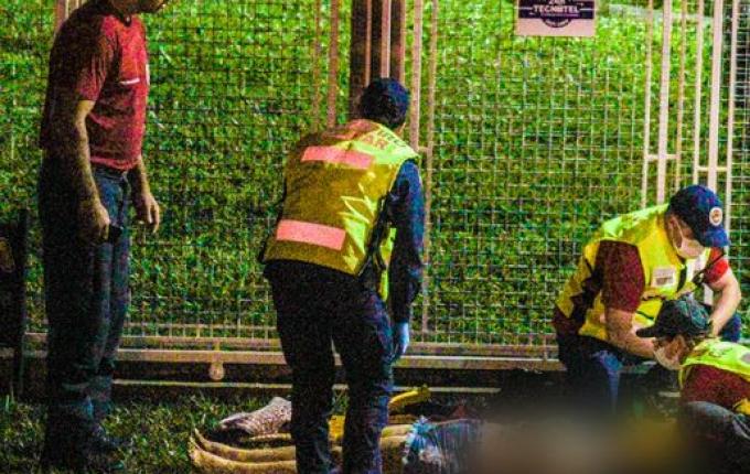 Saída de pista deixa mulher ferida em São Miguel do Oeste