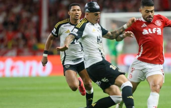 Inter empata em 0 a 0 com o Atlético-MG no Beira-Rio