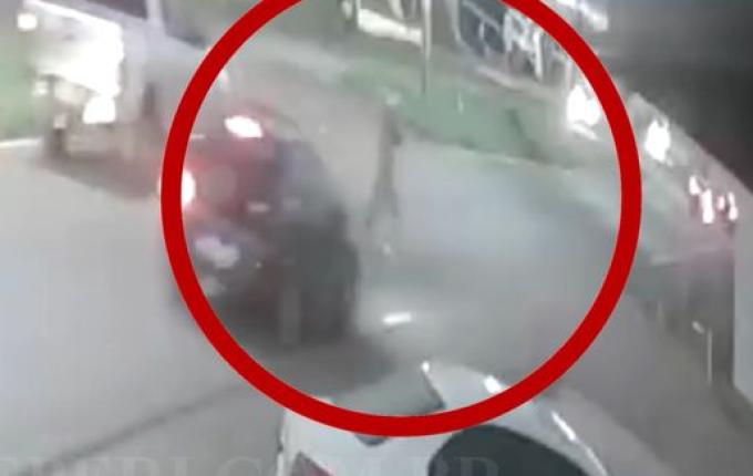 SMO: câmeras registram momento em que idoso é atropelado