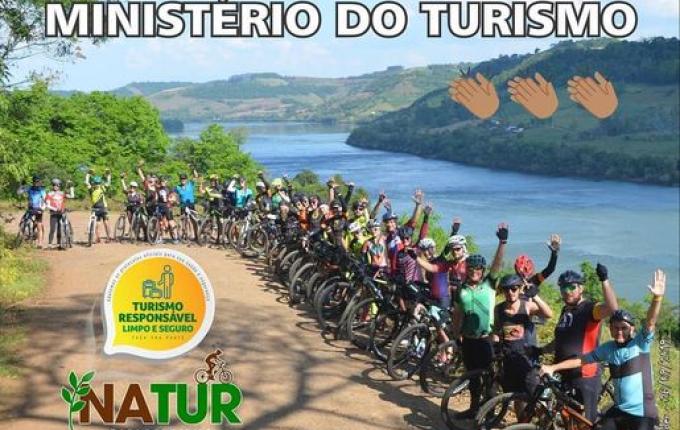 Agência de cicloturismo de Tunápolis obtém selo de turismo responsável, seguro e limpo