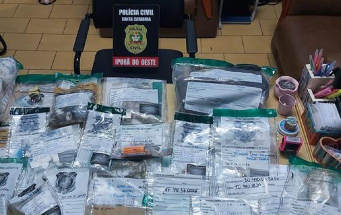 Polícia Civil incinera quase 3 kg de drogas em Iporã do Oeste
