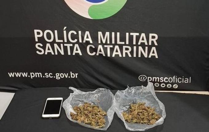 PM prende homem por tráfico de drogas em São Miguel do Oeste